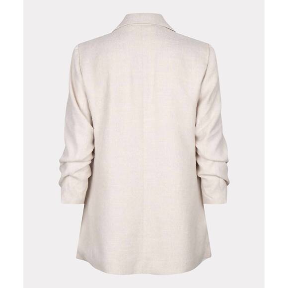 NEW ESQUALO sina linen look blazer in sand